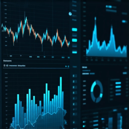A futuristic digital dashboard displaying legal analytics and case data for strategic planning in law