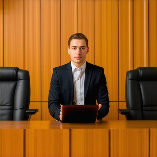 Courtroom Litigation Support Attorney presenting case in courtroom illustrating litigation support