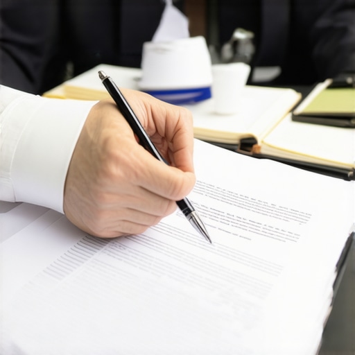 Expert Immigration Legal Consultation Immigration attorney consulting with client in office