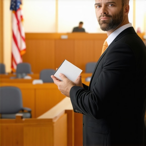 Legal Advocacy in Family and Immigration Law Attorney confidently presenting case in courtroom, representing legal support in family law and immigration.