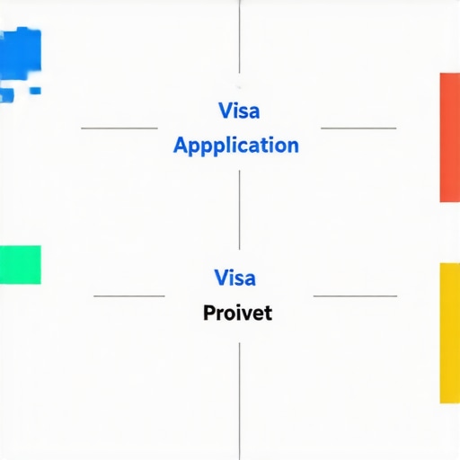 Flowchart illustrating the steps involved in a successful 2026 visa application process