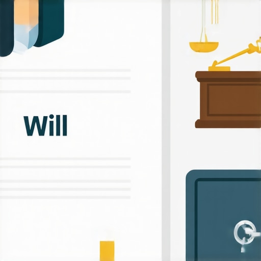 The specific difference between a will and a living trust