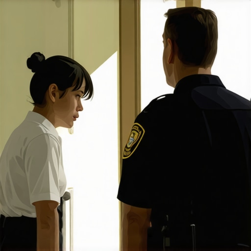 The first thing to do if the police knock on your door without a warrant