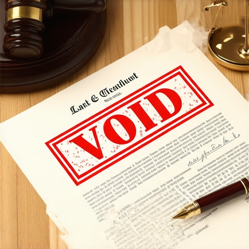 The specific error that voids your last will and testament