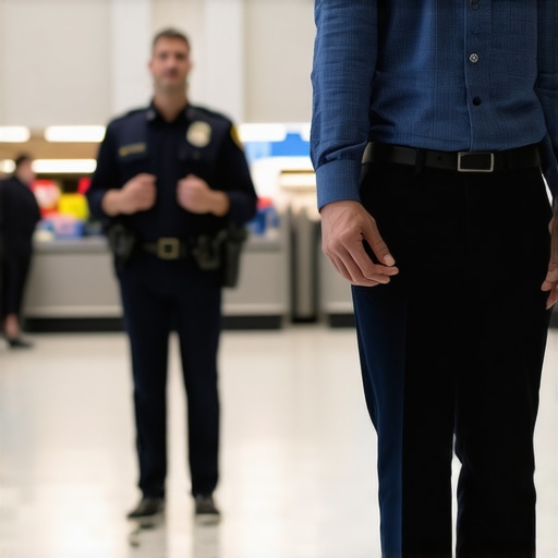 The specific move to take if you are falsely accused of shoplifting